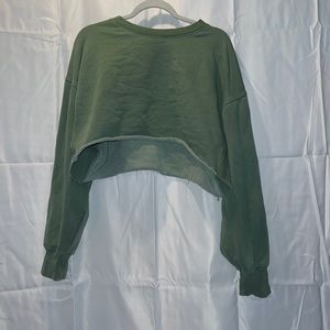 Aritzia cropped crew neck